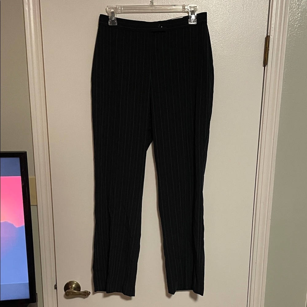 East 5th Navy Blue Pinstripe Pants